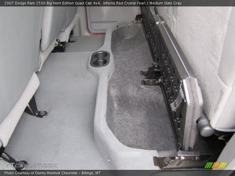 Inferno Red Crystal Pearl / Medium Slate Gray 2007 Dodge Ram 2500 Big Horn Edition Quad Cab 4x4