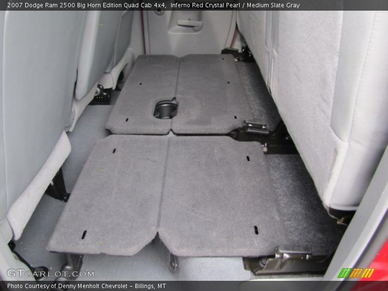 Inferno Red Crystal Pearl / Medium Slate Gray 2007 Dodge Ram 2500 Big Horn Edition Quad Cab 4x4