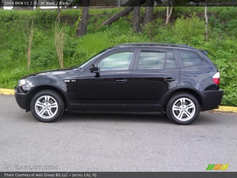 Jet Black / Black 2004 BMW X3 3.0i