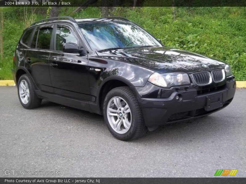 Jet Black / Black 2004 BMW X3 3.0i