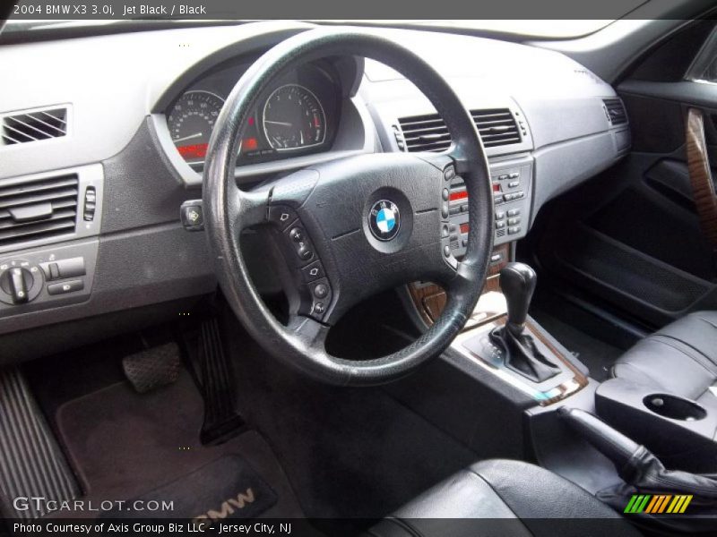 Jet Black / Black 2004 BMW X3 3.0i