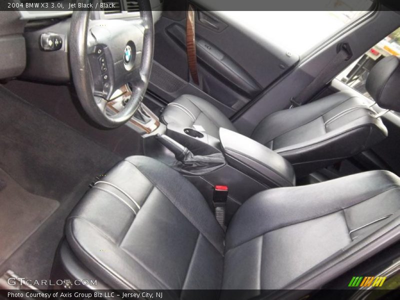 Jet Black / Black 2004 BMW X3 3.0i