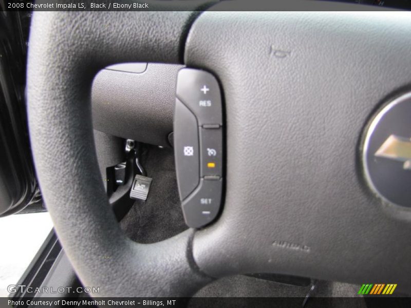 Black / Ebony Black 2008 Chevrolet Impala LS