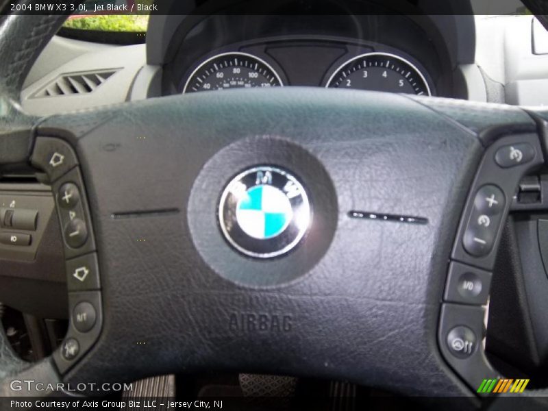 Jet Black / Black 2004 BMW X3 3.0i