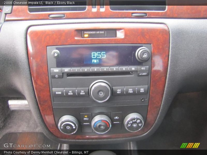 Black / Ebony Black 2008 Chevrolet Impala LS