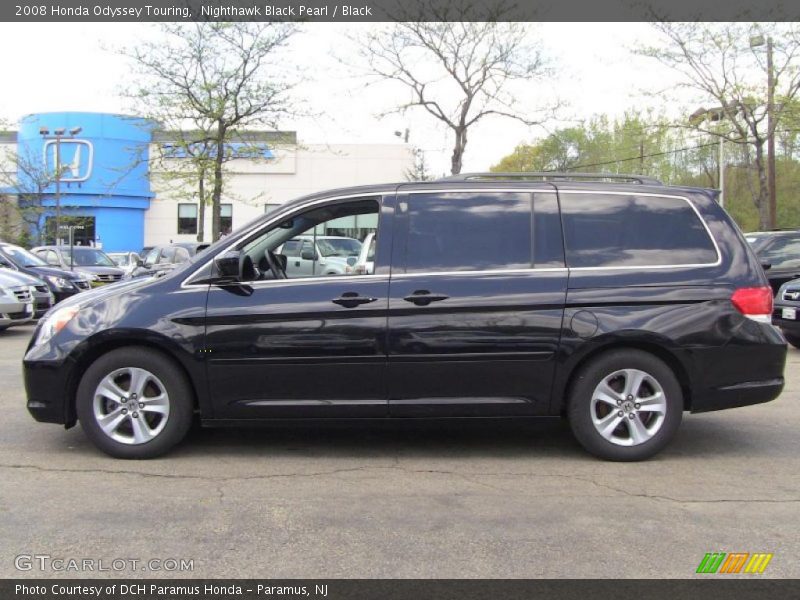 Nighthawk Black Pearl / Black 2008 Honda Odyssey Touring