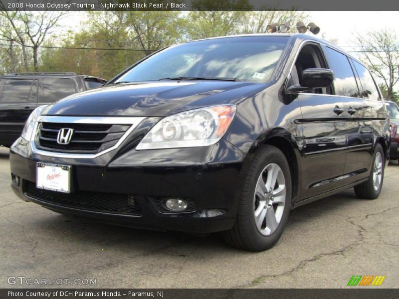 Nighthawk Black Pearl / Black 2008 Honda Odyssey Touring