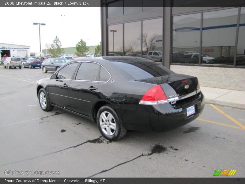 Black / Ebony Black 2008 Chevrolet Impala LS
