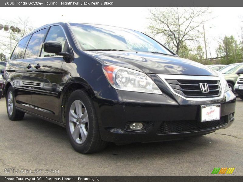 Nighthawk Black Pearl / Black 2008 Honda Odyssey Touring