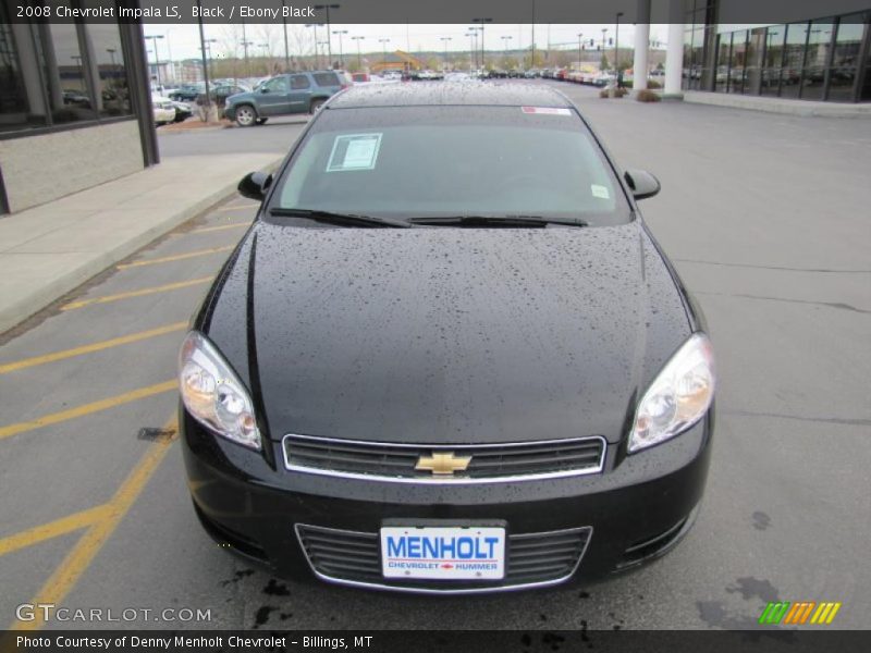 Black / Ebony Black 2008 Chevrolet Impala LS