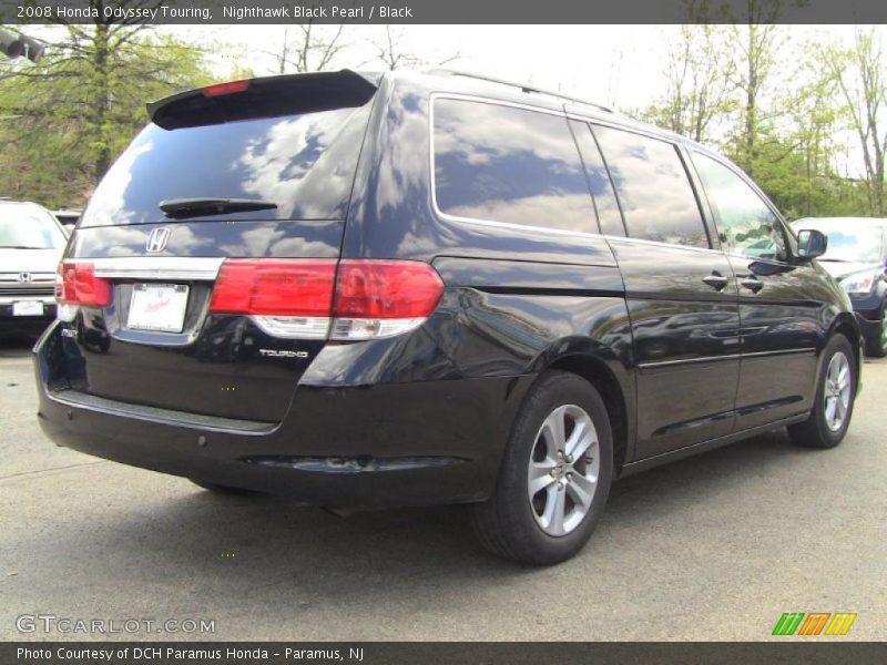 Nighthawk Black Pearl / Black 2008 Honda Odyssey Touring