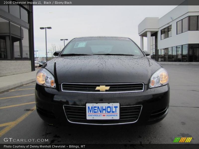 Black / Ebony Black 2008 Chevrolet Impala LS