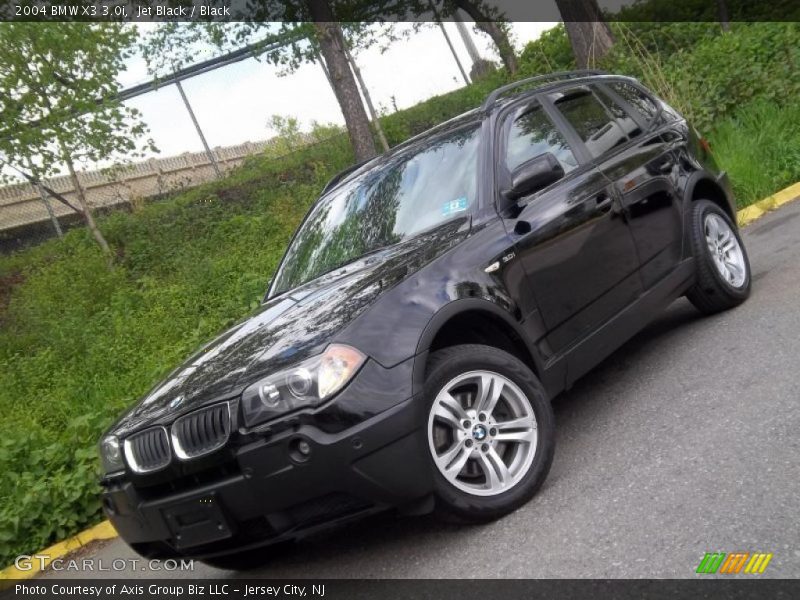 Jet Black / Black 2004 BMW X3 3.0i