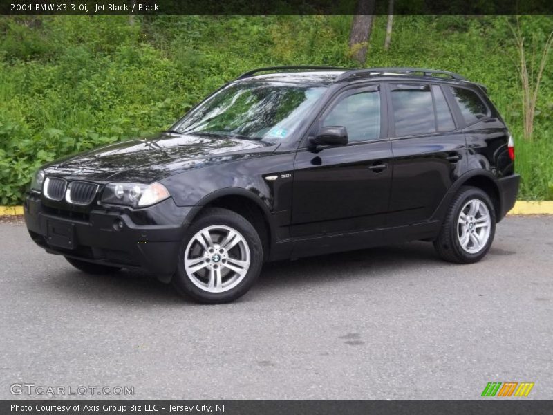 Jet Black / Black 2004 BMW X3 3.0i