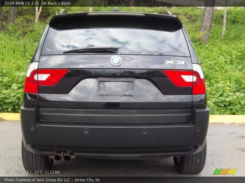 Jet Black / Black 2004 BMW X3 3.0i