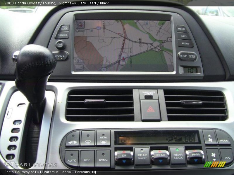 Nighthawk Black Pearl / Black 2008 Honda Odyssey Touring