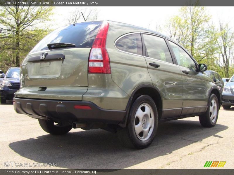 Green Tea Metallic / Ivory 2008 Honda CR-V LX 4WD