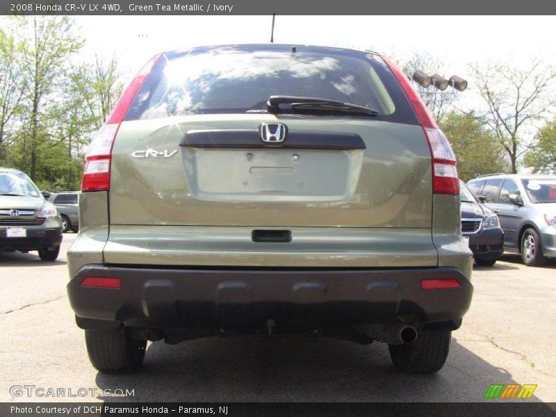 Green Tea Metallic / Ivory 2008 Honda CR-V LX 4WD