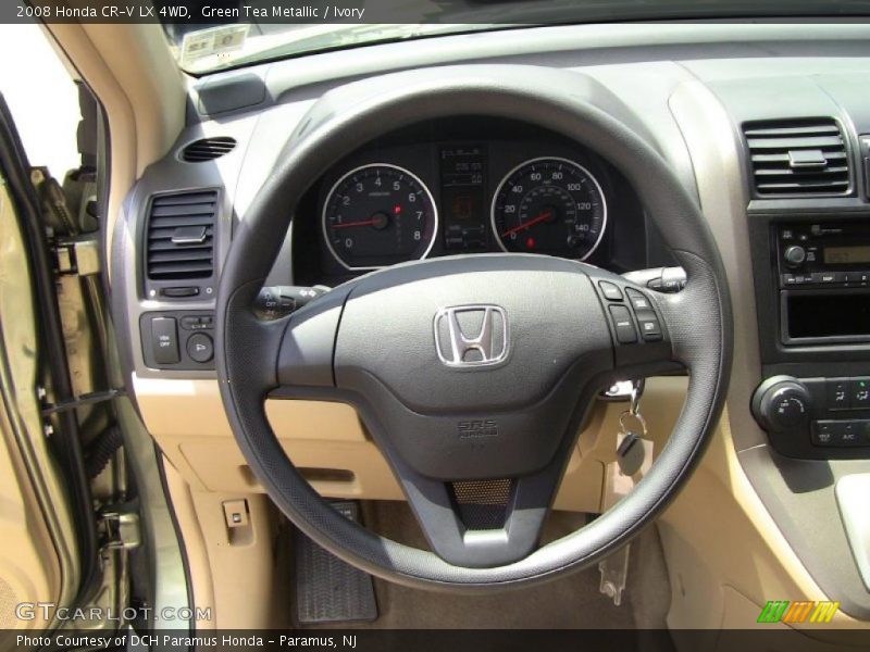 Green Tea Metallic / Ivory 2008 Honda CR-V LX 4WD