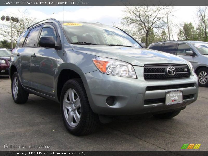 Everglade Metallic / Taupe 2007 Toyota RAV4 V6 4WD