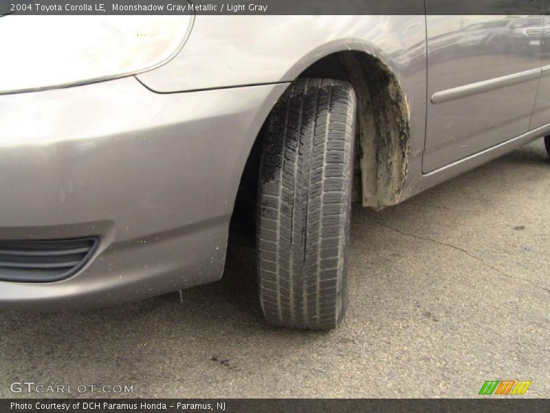 Moonshadow Gray Metallic / Light Gray 2004 Toyota Corolla LE