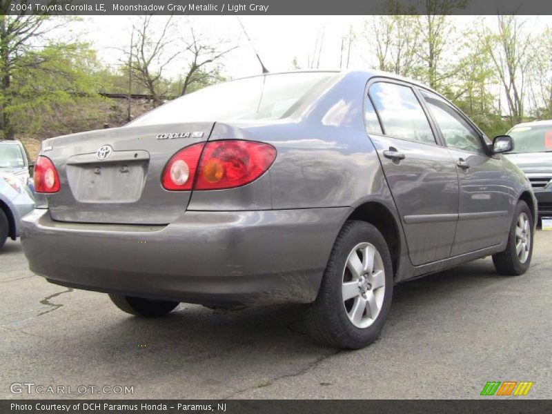 Moonshadow Gray Metallic / Light Gray 2004 Toyota Corolla LE