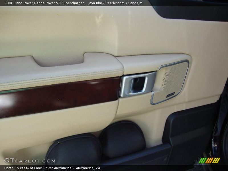 Java Black Pearlescent / Sand/Jet 2008 Land Rover Range Rover V8 Supercharged