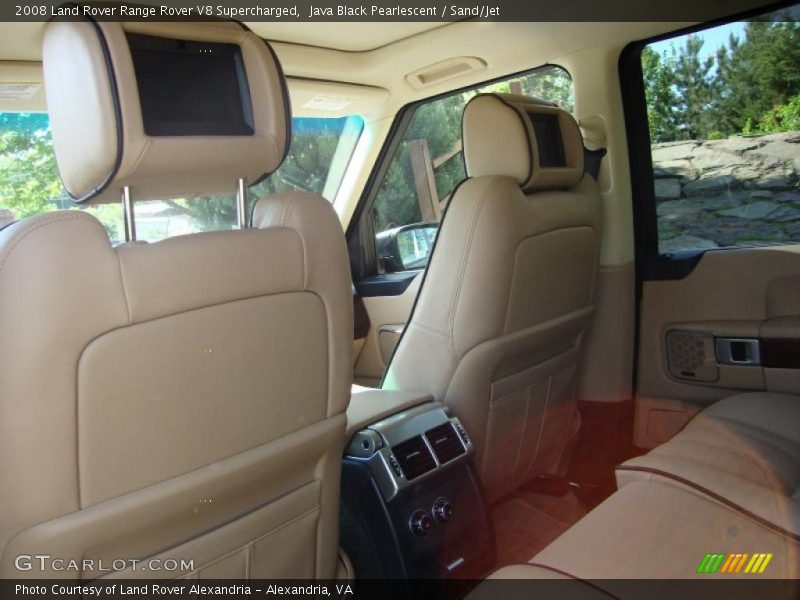 Java Black Pearlescent / Sand/Jet 2008 Land Rover Range Rover V8 Supercharged