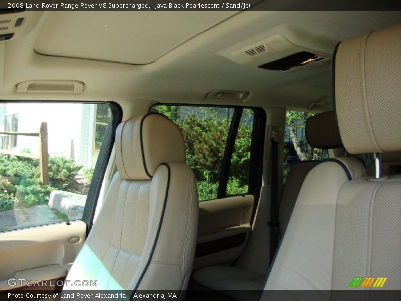 Java Black Pearlescent / Sand/Jet 2008 Land Rover Range Rover V8 Supercharged