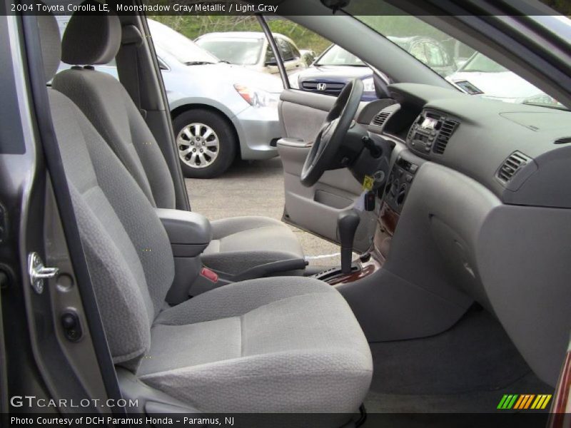 Moonshadow Gray Metallic / Light Gray 2004 Toyota Corolla LE