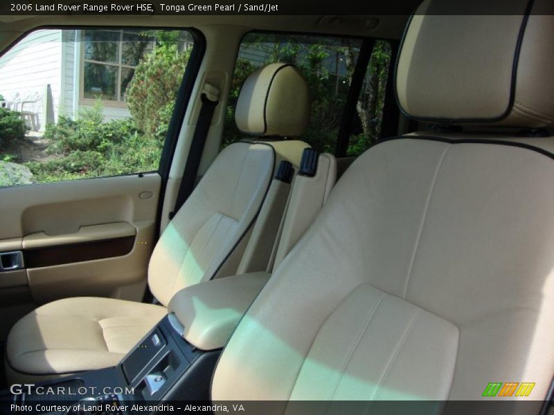 Tonga Green Pearl / Sand/Jet 2006 Land Rover Range Rover HSE