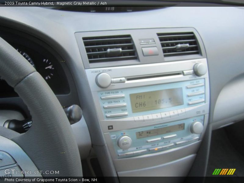 Magnetic Gray Metallic / Ash 2009 Toyota Camry Hybrid