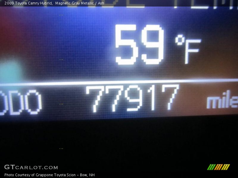 Magnetic Gray Metallic / Ash 2009 Toyota Camry Hybrid