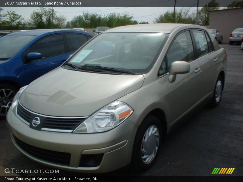 Sandstone / Charcoal 2007 Nissan Versa S