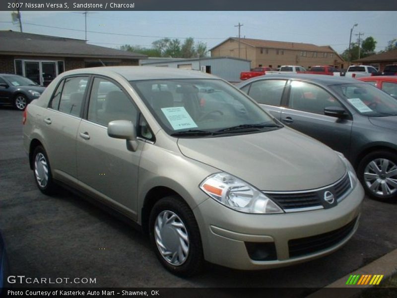 Sandstone / Charcoal 2007 Nissan Versa S