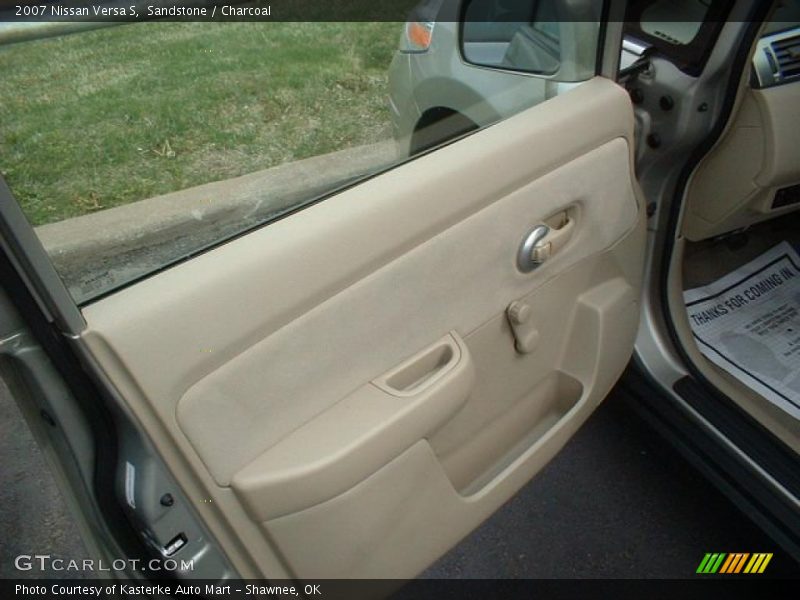 Sandstone / Charcoal 2007 Nissan Versa S