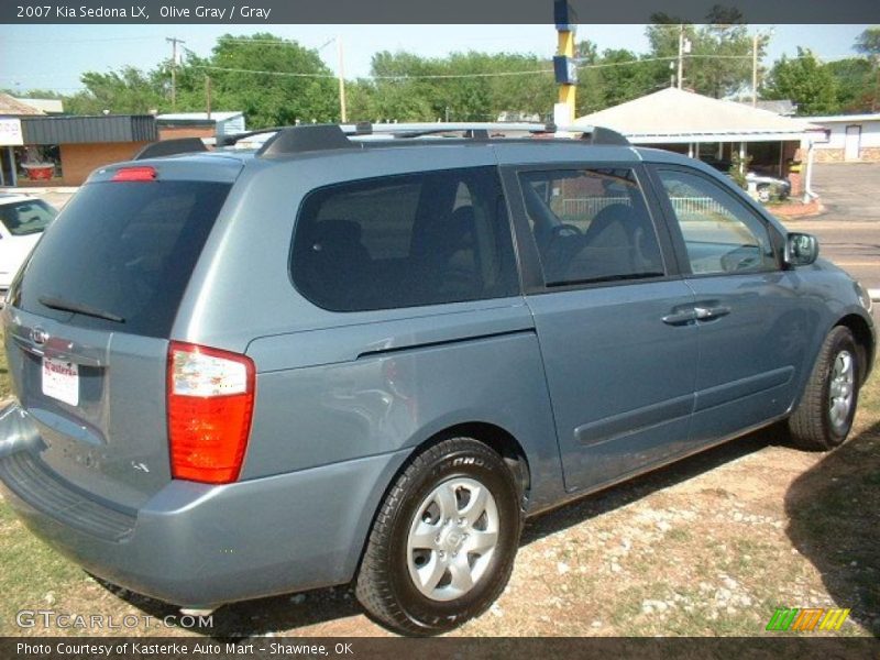 Olive Gray / Gray 2007 Kia Sedona LX