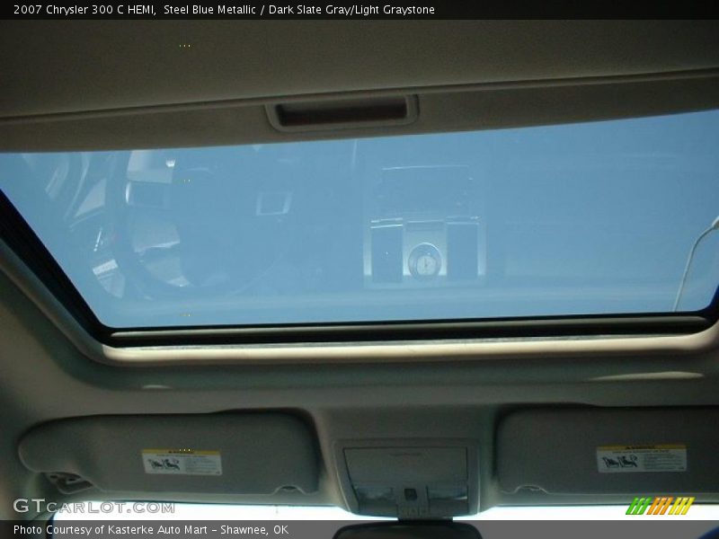 Steel Blue Metallic / Dark Slate Gray/Light Graystone 2007 Chrysler 300 C HEMI