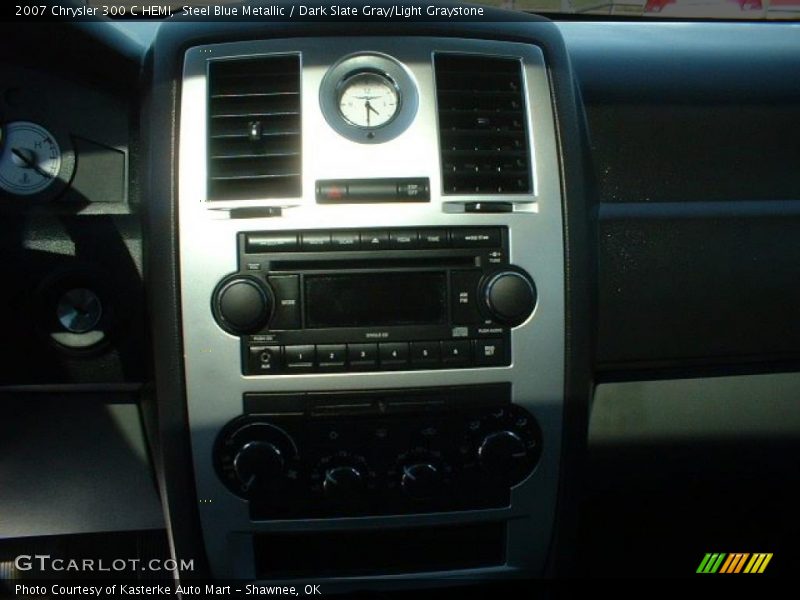 Steel Blue Metallic / Dark Slate Gray/Light Graystone 2007 Chrysler 300 C HEMI
