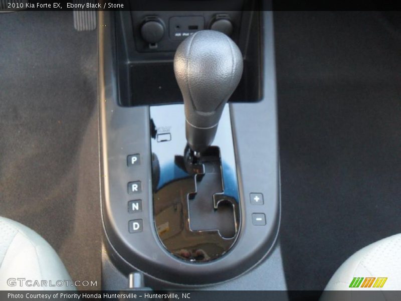 Ebony Black / Stone 2010 Kia Forte EX