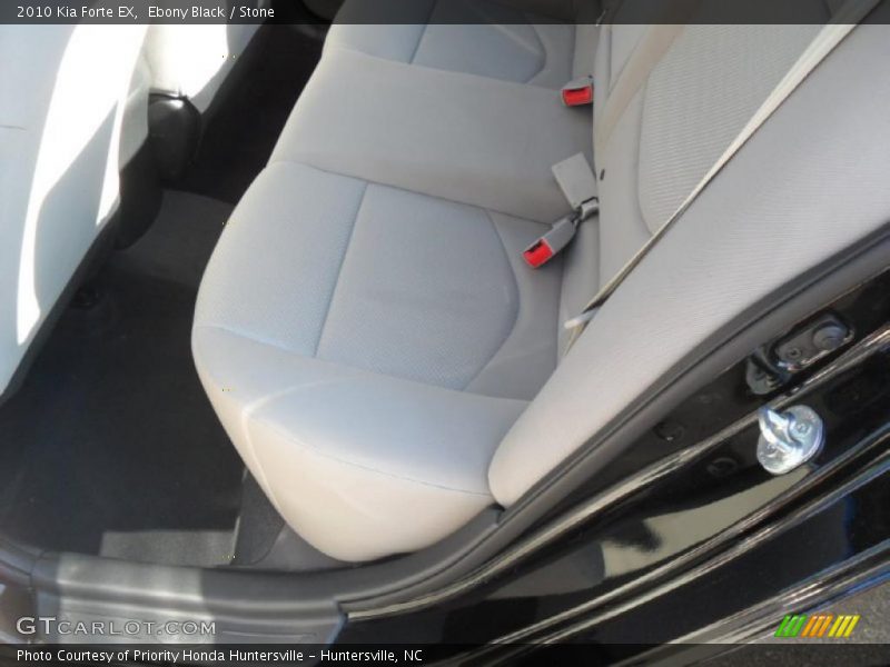 Ebony Black / Stone 2010 Kia Forte EX