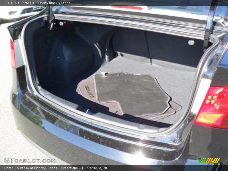 Ebony Black / Stone 2010 Kia Forte EX