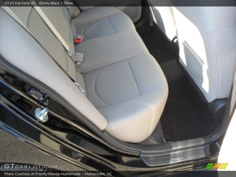 Ebony Black / Stone 2010 Kia Forte EX