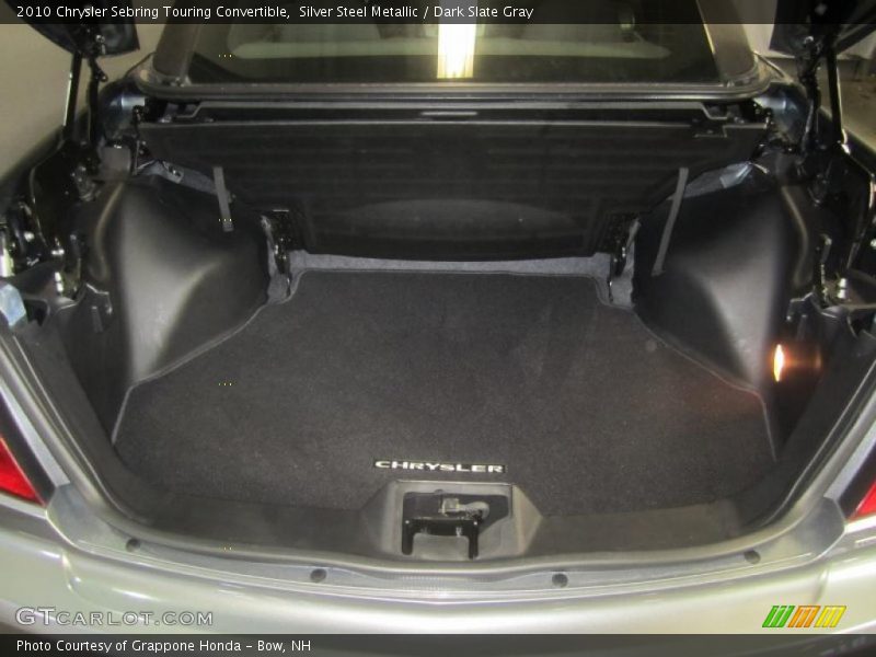 Silver Steel Metallic / Dark Slate Gray 2010 Chrysler Sebring Touring Convertible