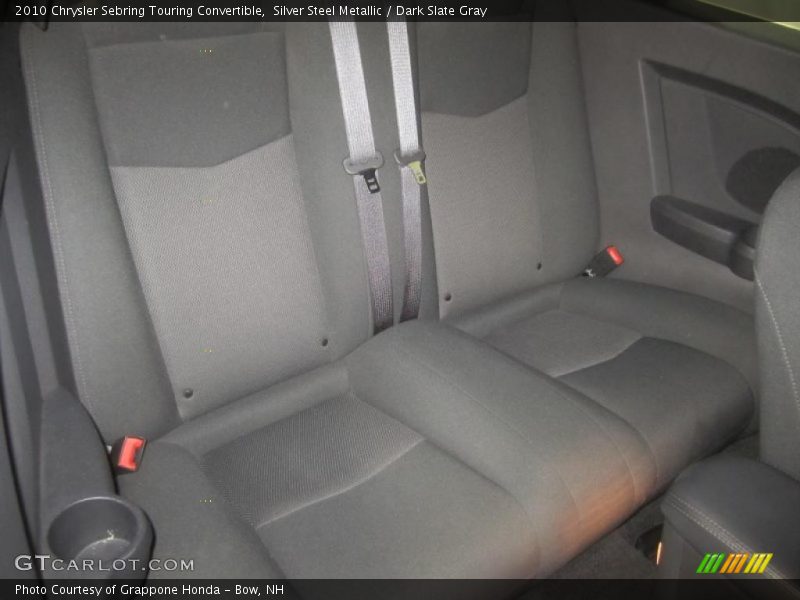 Silver Steel Metallic / Dark Slate Gray 2010 Chrysler Sebring Touring Convertible