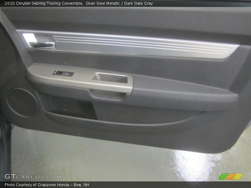 Silver Steel Metallic / Dark Slate Gray 2010 Chrysler Sebring Touring Convertible