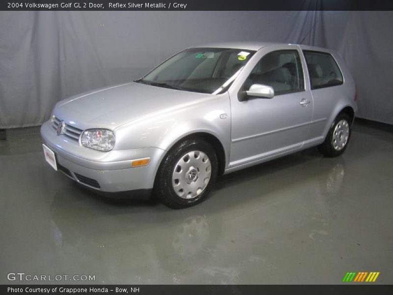 Reflex Silver Metallic / Grey 2004 Volkswagen Golf GL 2 Door