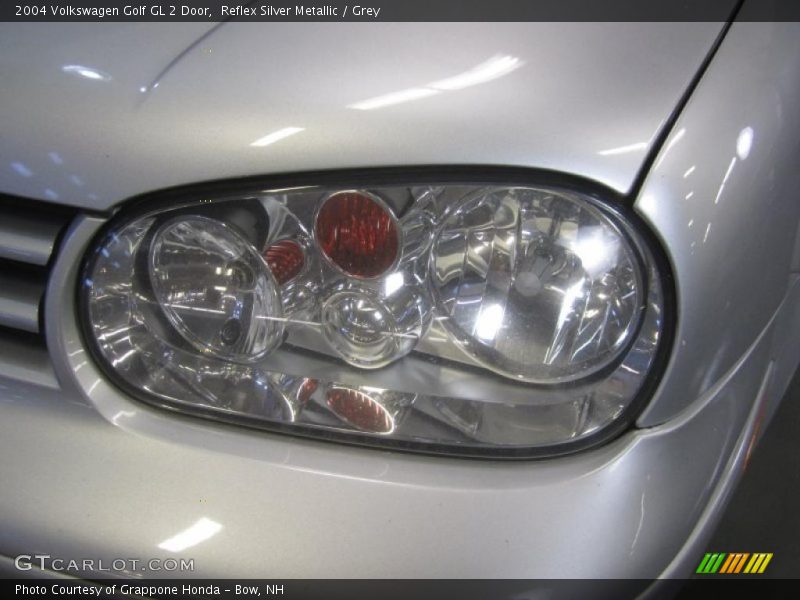 Reflex Silver Metallic / Grey 2004 Volkswagen Golf GL 2 Door