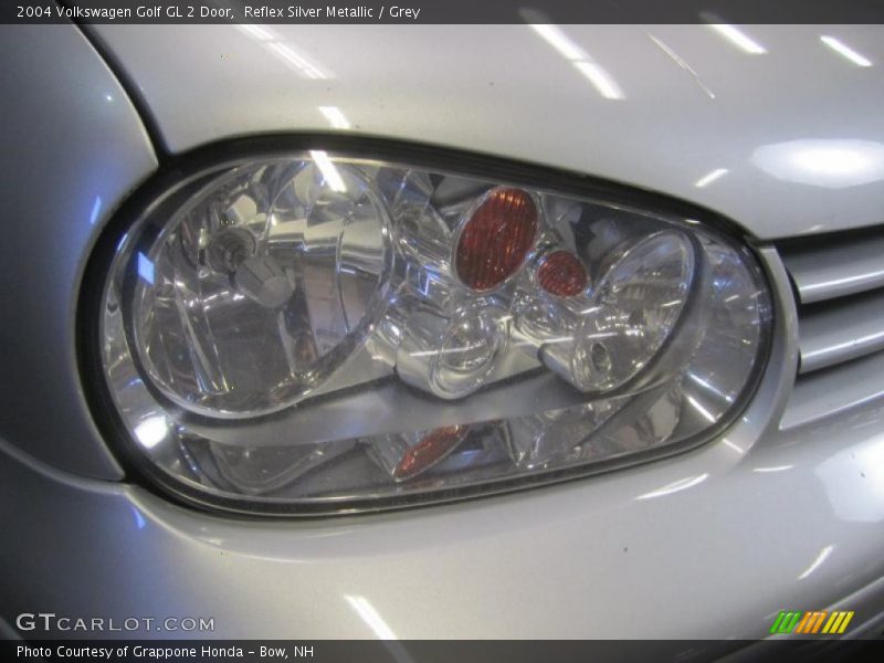 Reflex Silver Metallic / Grey 2004 Volkswagen Golf GL 2 Door