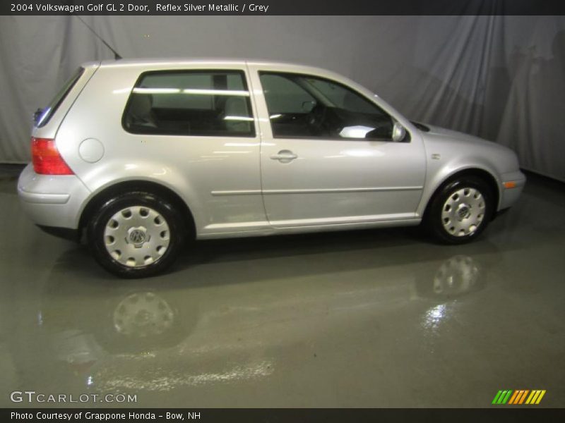 Reflex Silver Metallic / Grey 2004 Volkswagen Golf GL 2 Door